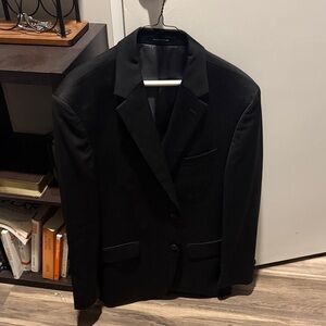 Men's Black suit jacket 40R